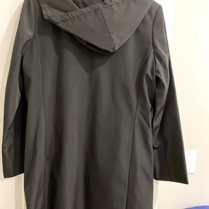 Light weight Anne Klein coat. Zippered with hood. New, never worn.